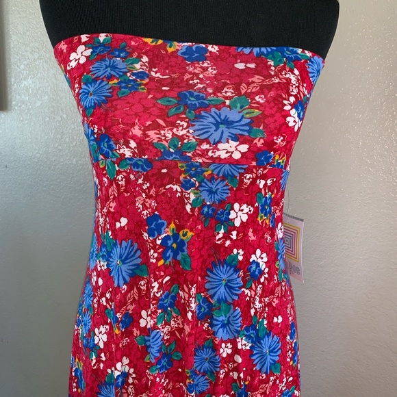 XXS Lularoe Maxi Skirt Dress Summer Floral - Picture 3 of 7